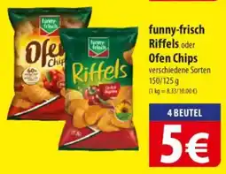 Famila Nord Ost funny-frisch Riffels oder Ofen Chips Angebot