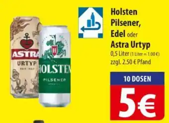 Famila Nord Ost Holsten Pilsener, Edel oder Astra Urtyp Angebot