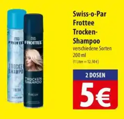 Famila Nord Ost Swiss-o-Par Frottee Trocken- Shampoo Angebot