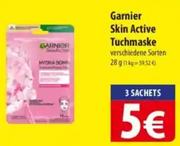 Famila Nord Ost Garnier Skin Active Tuchmaske Angebot