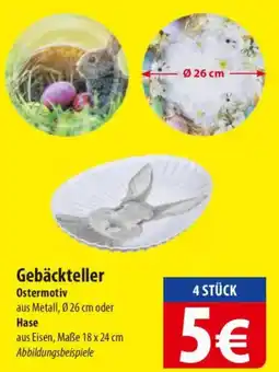 Famila Nord Ost Gebäckteller Ostermotiv oder Hase Angebot