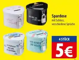 Famila Nord Ost Spardose mit Schloss Angebot