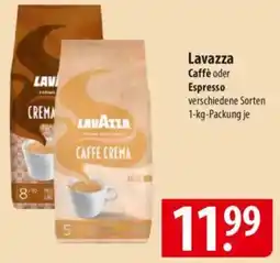 Famila Nord Ost Lavazza Caffè oder Espresso Angebot