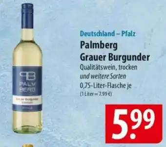 Famila Nord Ost Palmberg Grauer Burgunder Angebot