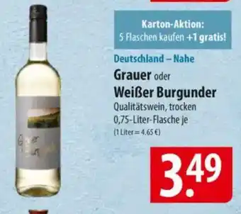 Famila Nord Ost Deutschland - Nahe Grauer oder Weißer Burgunder Angebot