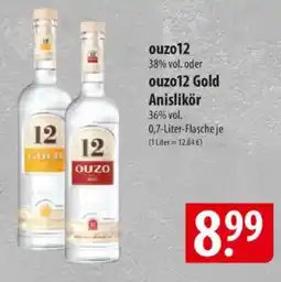 Famila Nord Ost ouzo12 oder ouzo12 Gold Anislikör Angebot