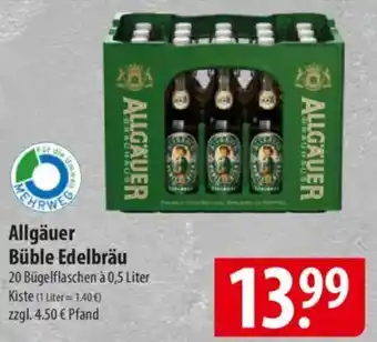 Famila Nord Ost Allgäuer Büble Edelbräu Angebot