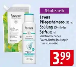 Famila Nord Ost Lavera Pflegeshampoo, Spülung oder Seife Angebot