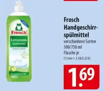 Famila Nord Ost Frosch Handgeschirr- spülmittel Angebot