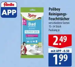 Famila Nord Ost Poliboy Reinigungs- Feuchttücher Angebot