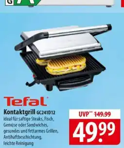 Famila Nord Ost Tefal Kontaktgrill GC241D12 Angebot