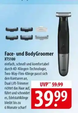 Famila Nord Ost Face- und BodyGroomer XT5100 Angebot