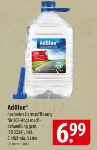 Famila Nord Ost AdBlue hochreine Harnstofflösung Angebot