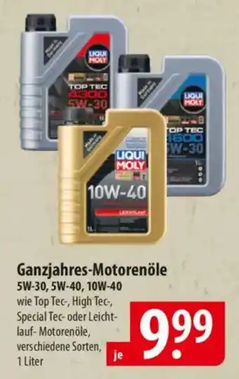 Famila Nord Ost Ganzjahres-Motorenöle 5W-30,5W-40,10W-40 Angebot