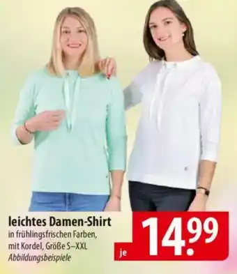 Famila Nord Ost leichtes Damen-Shirt Angebot