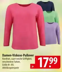 Famila Nord Ost Damen-Viskose-Pullover Angebot