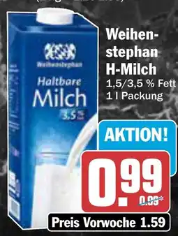 AEZ Weihen- stephan H-Milch Angebot