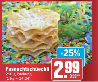 AEZ Fasnachtschüechli Angebot