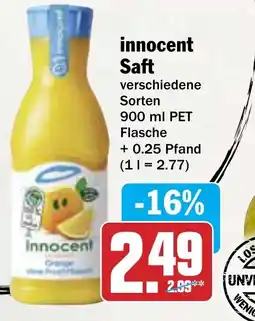 AEZ innocent Saft Angebot