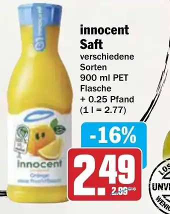 AEZ innocent Saft Angebot