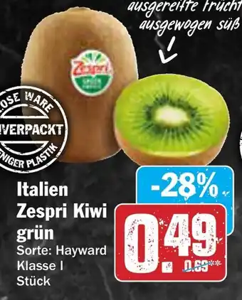 AEZ Italien Zespri Kiwi grün Angebot