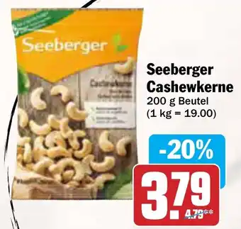 AEZ Seeberger Cashewkerne Angebot