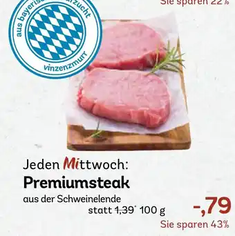 AEZ Jeden Mittwoch Premiumsteak Angebot