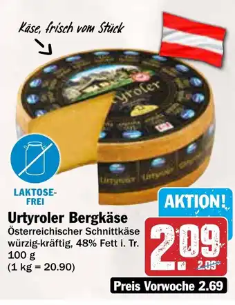 AEZ Urtyroler Bergkäse Angebot