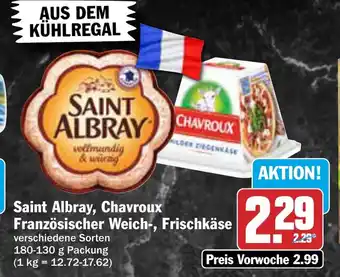 AEZ Saint Albray, Chavroux Französischer Weich-, Frischkäse Angebot