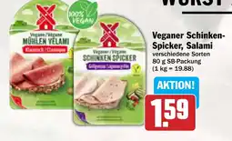 AEZ Veganer Schinken- Spicker, Salami Angebot