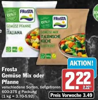 AEZ Frosta Gemüse Mix oder Pfanne Angebot