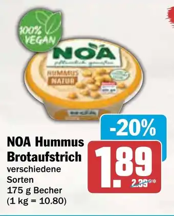 AEZ NOA Hummus Brotaufstrich Angebot