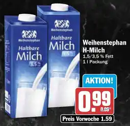 AEZ Weihenstephan H-Milch Angebot