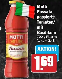 AEZ Mutti Passata passierte Tomaten/ mit Basilikum Angebot