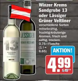 AEZ Winzer Krems Sandgrube 13 oder Lässiger Grüner Veltliner Angebot