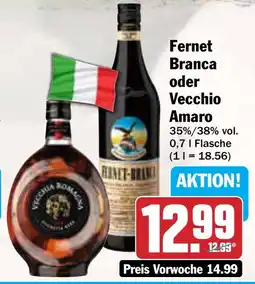 AEZ Fernet Branca oder Vecchio Amaro Angebot