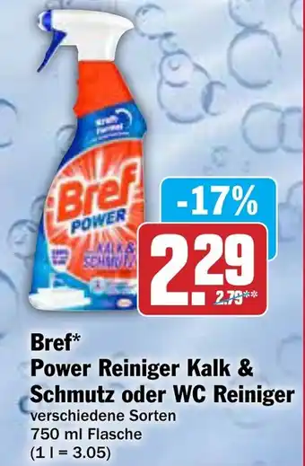 AEZ Bref Power Reiniger Kalk & Schmutz oder WC Reiniger Angebot