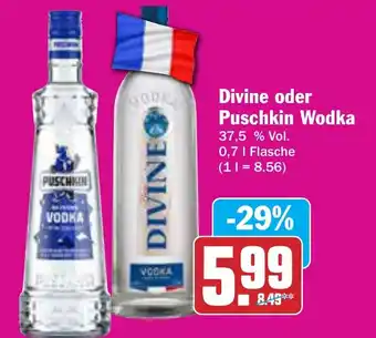 AEZ Divine oder Puschkin Wodka Angebot