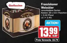 AEZ Franziskaner Weissbier Angebot