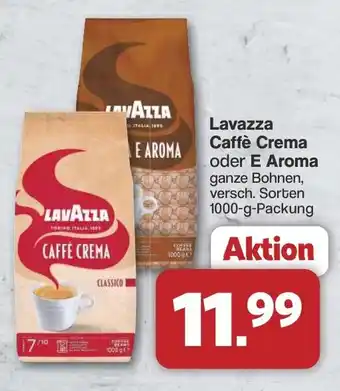 Famila Nord West Lavazza Caffè Crema oder E Aroma Angebot