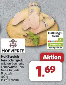 Famila Nord West HOFWERTE Hof-Streich fein oder grob Angebot