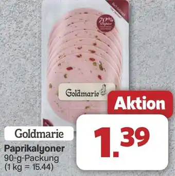 Famila Nord West Goldmarie Paprikalyoner Angebot