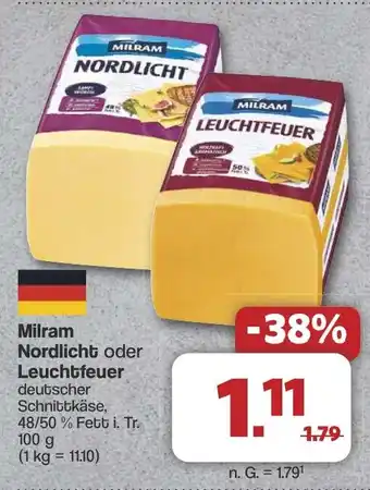 Famila Nord West Milram Nordlicht oder Leuchtfeuer Angebot