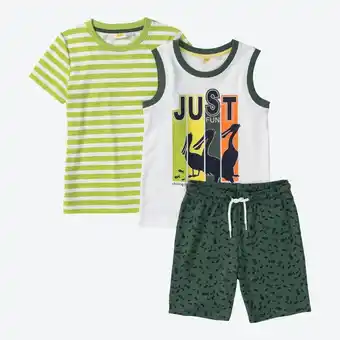 NKD Kinder-Jungen-Set in sommerlichem Design, 3er-Pack Angebot