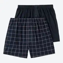 NKD Herren-Webboxershorts aus reiner Baumwolle, 2er-Pack Angebot