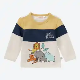 NKD Baby-Jungen-Sweatshirt mit freundlichem Tier-Motiv Angebot