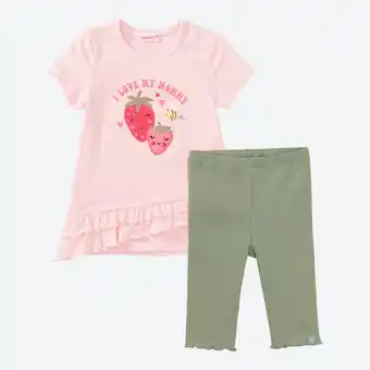 NKD Baby-Mädchen-Set mit Erdbeer-Motiv, 2-teilig Angebot