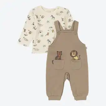 NKD Baby-Newborn-Jungen-Set mit Tier-Motiven, 2-teilig Angebot