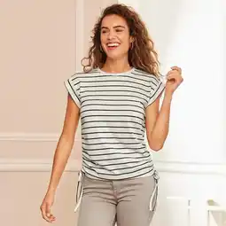 NKD Damen-T-Shirt mit Schnüren zum Verstellen Angebot