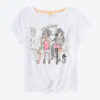 NKD Kinder-Mädchen-T-Shirt mit Knoten Angebot